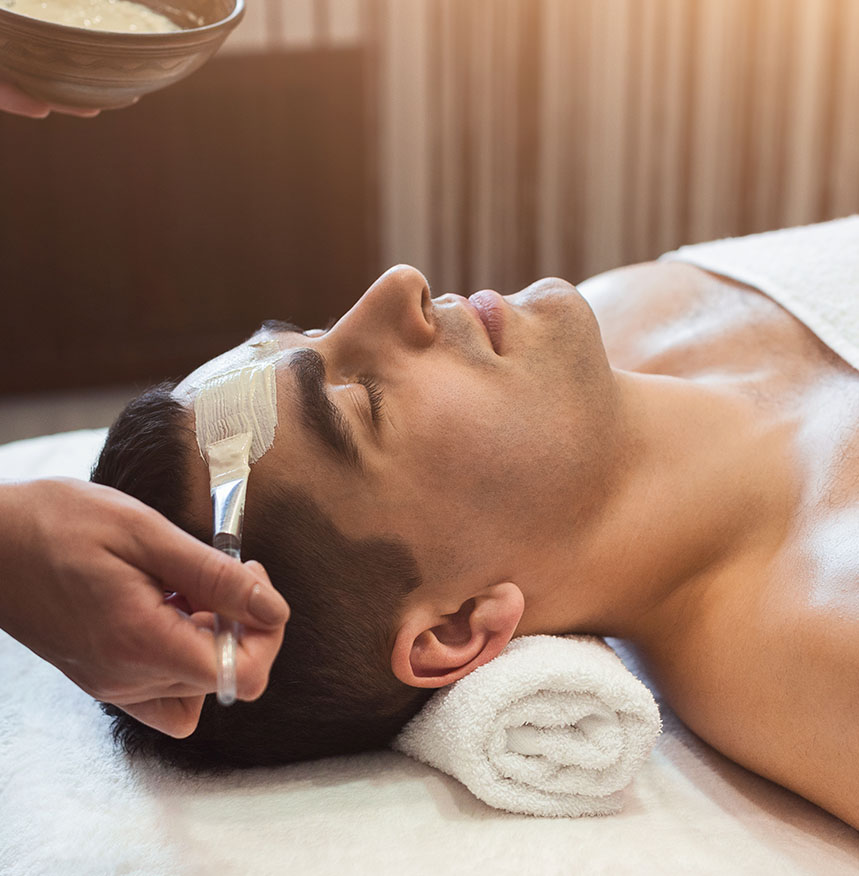 zabieg na twarz dla mężczyzn